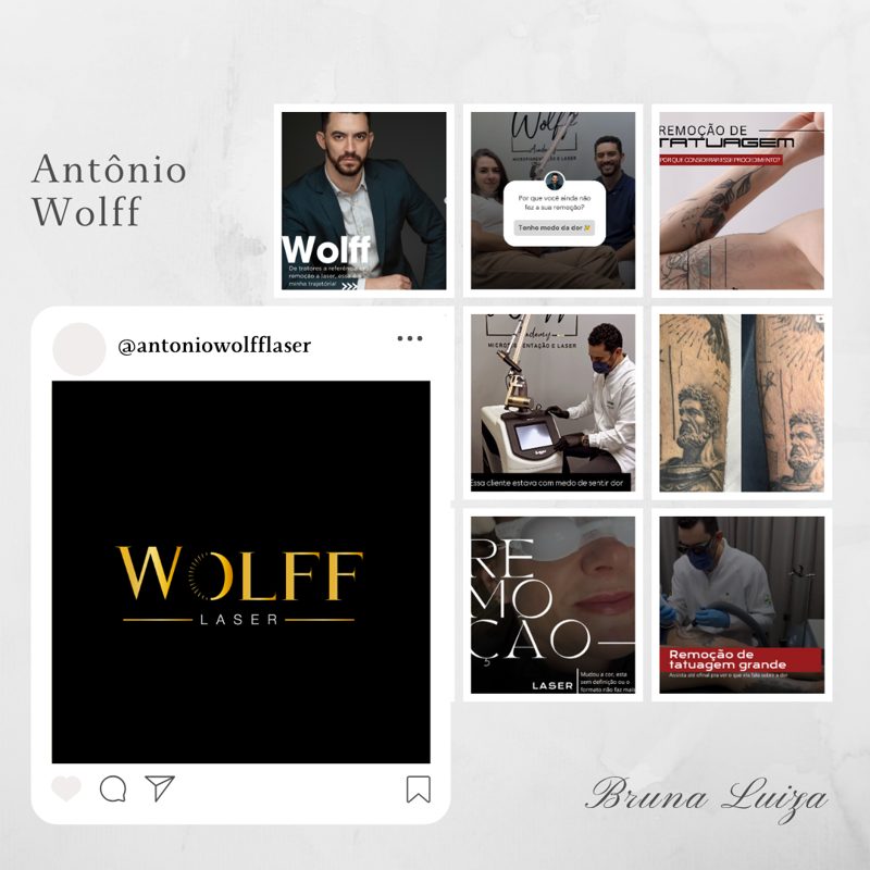 Perfil e posts do Antônio Wolff Laser